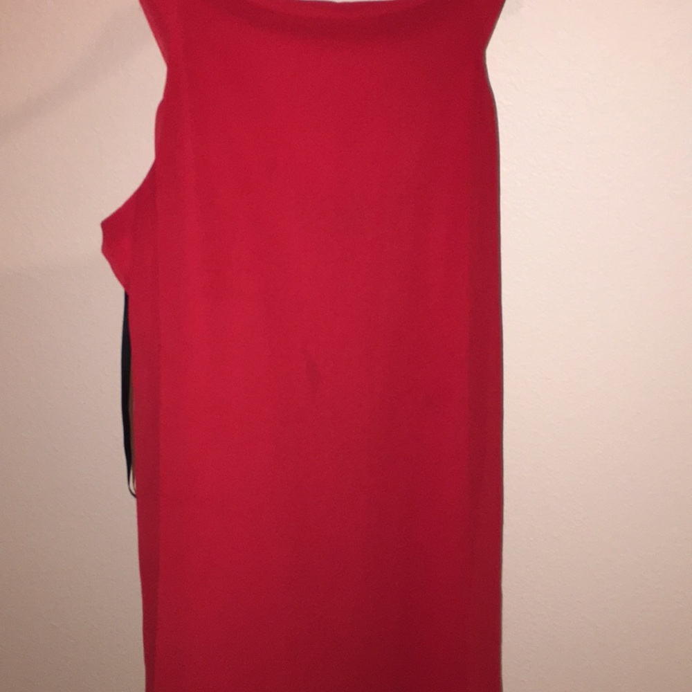 Red dress for summer